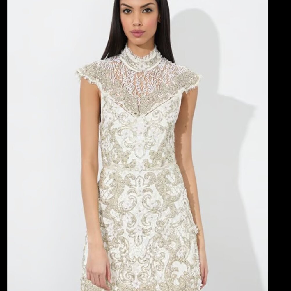 Alice + Olivia PRIA MINI GOWN Size 2
